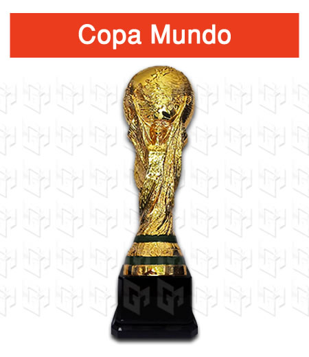 replica de copa mundo