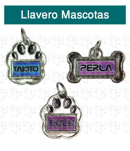 llavero fundido con logo personalizado