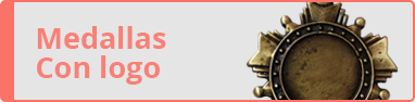 Medallas con logo