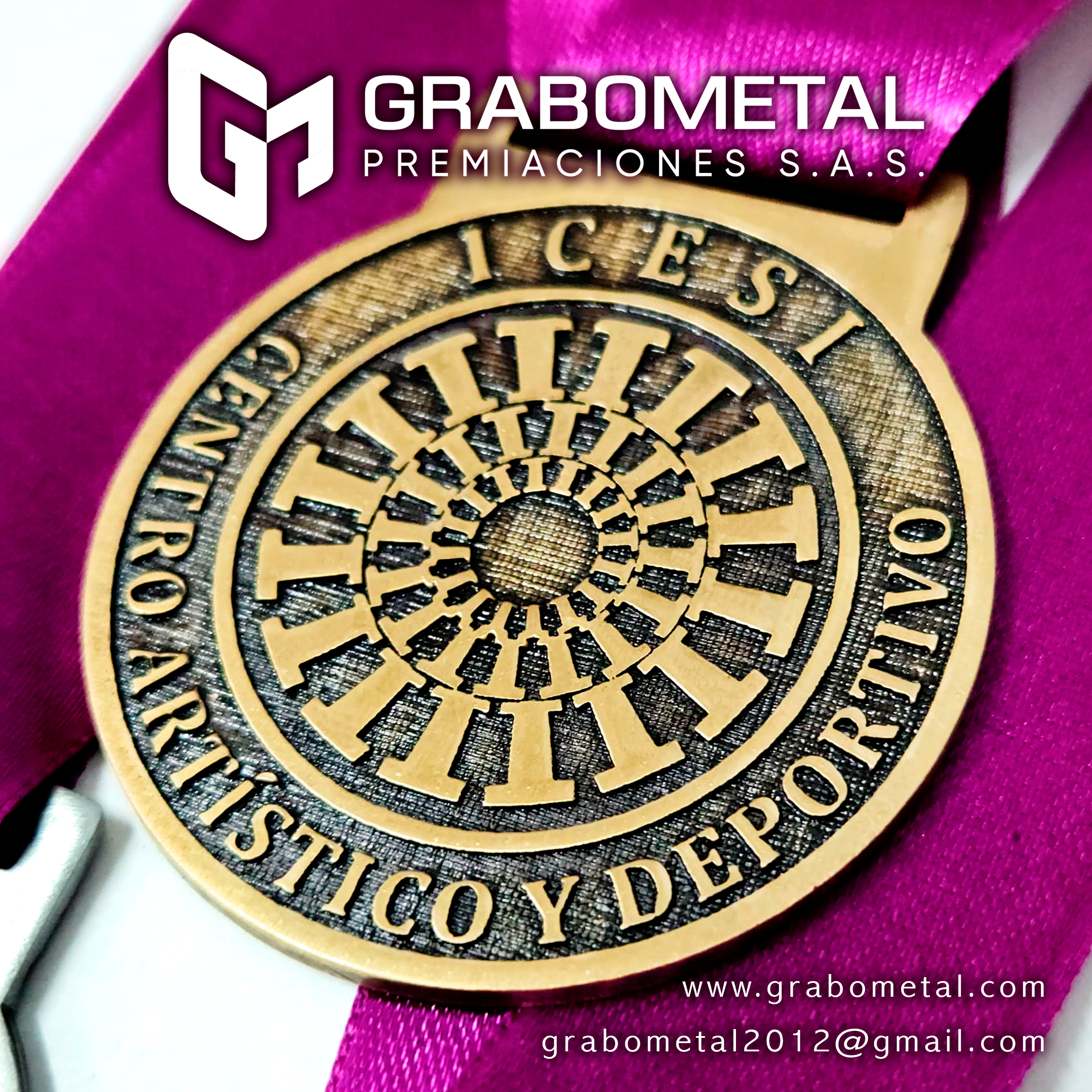 Fabrica de Medallas y trofeos en cali
