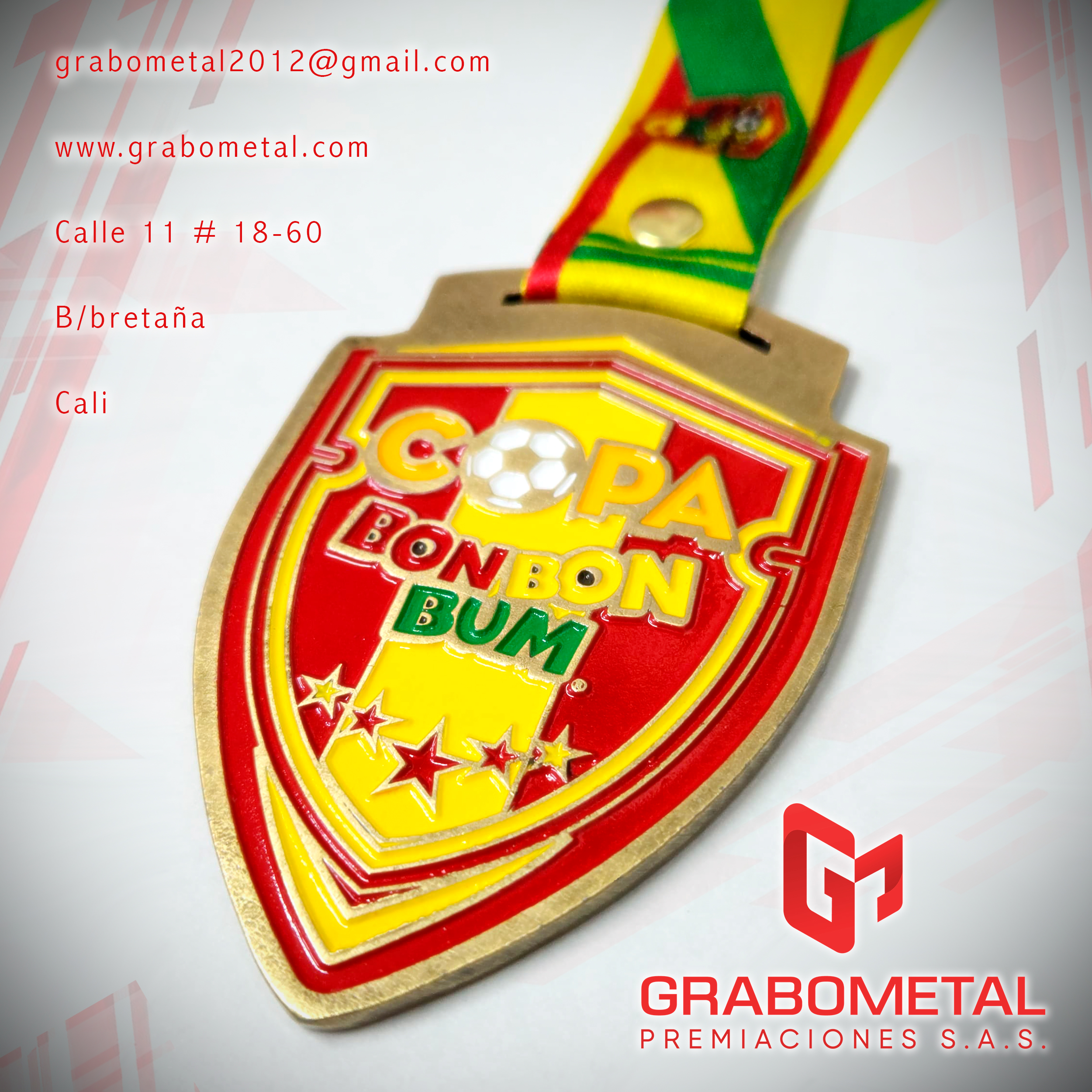 Fabrica de Medallas y trofeos en cali