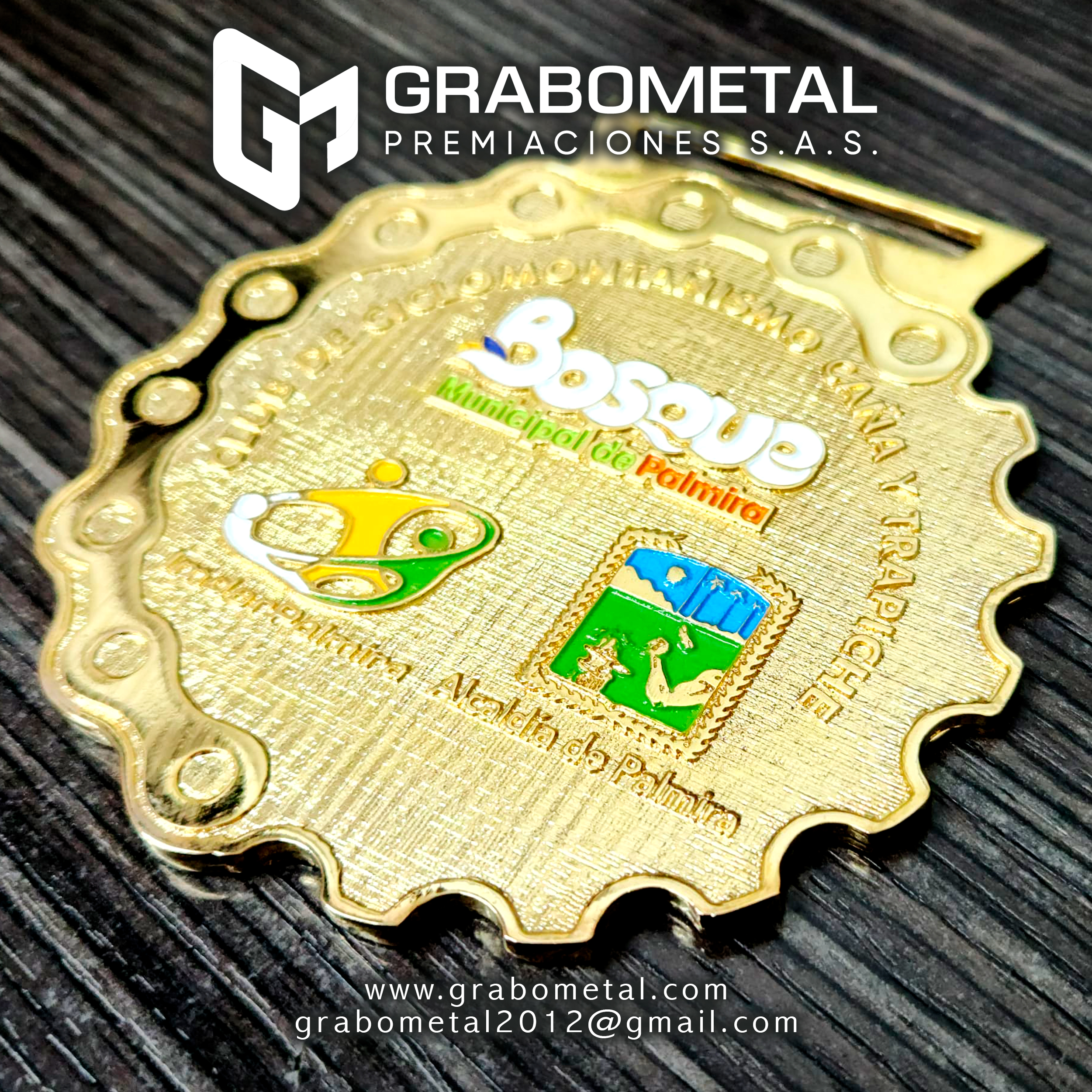 Fabrica de Medallas y trofeos en cali